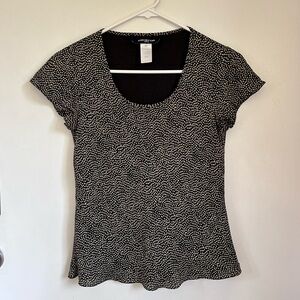 Patterned vintage Jones New York top